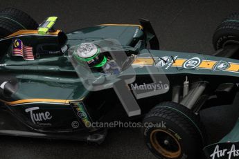© Octane Photographic 2010. 2010 F1 Belgian Grand Prix, Friday August 27th 2010. Lotus T127 - Heikki Kovalainen. Digital Ref : 0030LW7D0302