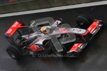 © Octane Photographic 2010. 2010 F1 Belgian Grand Prix, Friday August 27th 2010. McLaren MP4/25 - Lewis Hamilton. Digital Ref : 0030LW7D9642
