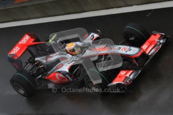 © Octane Photographic 2010. 2010 F1 Belgian Grand Prix, Friday August 27th 2010. McLaren MP4/25 - Lewis Hamilton. Digital Ref : 0030LW7D9642