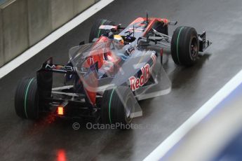 © Octane Photographic 2010. 2010 F1 Belgian Grand Prix, Friday August 27th 2010. Toro Rosso - Jaime Alguersuari. Digital Ref : 0030LW7D9655