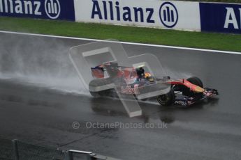 © Octane Photographic 2010. 2010 F1 Belgian Grand Prix, Friday August 27th 2010. Toro Rosso - Jaime Alguersuari. Digital Ref : 0030LW7D9686