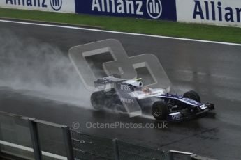 © Octane Photographic 2010. 2010 F1 Belgian Grand Prix, Friday August 27th 2010. Williams FW32 - Nico Hulkenberg. Digital Ref : 0030LW7D9693