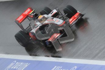 © Octane Photographic 2010. 2010 F1 Belgian Grand Prix, Friday August 27th 2010. McLaren MP4/25 - Lewis Hamilton. Digital Ref : 0030LW7D9722