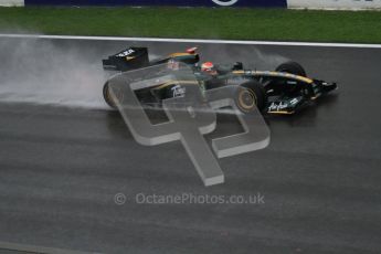 © Octane Photographic 2010. 2010 F1 Belgian Grand Prix, Friday August 27th 2010. Lotus T127 - Jarno Trulli. Digital Ref : 0030LW7D9756