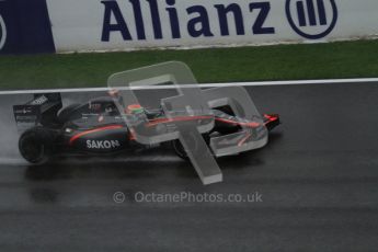 © Octane Photographic 2010. 2010 F1 Belgian Grand Prix, Friday August 27th 2010. Hispania F110 - Sakon Yamamoto. Digital Ref : 0030LW7D9777