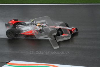 © Octane Photographic 2010. 2010 F1 Belgian Grand Prix, Friday August 27th 2010. McLaren MP4/25 - Lewis Hamilton. Digital Ref : 0030LW7D9794