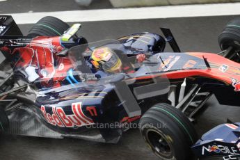 © Octane Photographic 2010. 2010 F1 Belgian Grand Prix, Friday August 27th 2010. Toro Rosso STR5 - Jamie Alguersuari. Digital Ref : 0030LW7D9807