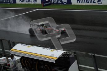 © Octane Photographic 2010. 2010 F1 Belgian Grand Prix, Friday August 27th 2010. Hispania F110 - Bruno Senna. Hispania F110. Digital Ref : 0030LW7D9817