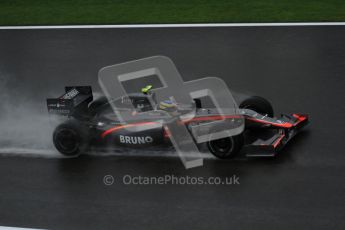 © Octane Photographic 2010. 2010 F1 Belgian Grand Prix, Friday August 27th 2010. Hispania F110 - Bruno Senna. Digital Ref : 0030LW7D9820