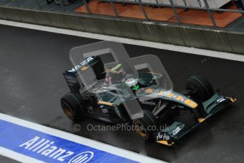 © Octane Photographic 2010. 2010 F1 Belgian Grand Prix, Friday August 27th 2010. Lotus T127 - Heikki Kovalainen. Digital Ref : 0030LW7D9838