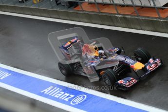 © Octane Photographic 2010. 2010 F1 Belgian Grand Prix, Friday August 27th 2010. Red Bull RB6 - Sebastian Vettel. Digital Ref : 0030LW7D9851