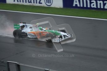 © Octane Photographic 2010. 2010 F1 Belgian Grand Prix, Friday August 27th 2010. Force India VJM03 - Adrian Sutil. Digital Ref : 0030LW7D9880