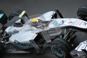 © Octane Photographic 2010. 2010 F1 Belgian Grand Prix, Friday August 27th 2010. Mercedes MGP W01 - Nico Rosberg. Digital Ref : 0030LW7D9883