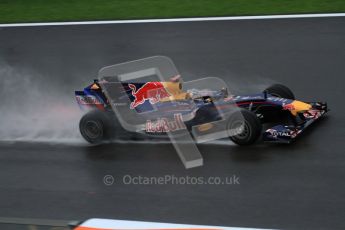 © Octane Photographic 2010. 2010 F1 Belgian Grand Prix, Friday August 27th 2010. Red Bull RB6 - Sebastian Vettel. Digital Ref : 0030LW7D9901