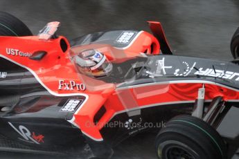 © Octane Photographic 2010. 2010 F1 Belgian Grand Prix, Friday August 27th 2010. Virgin VR-01 - Timo Glock. Digital Ref : 0030LW7D9938