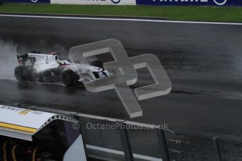 © Octane Photographic 2010. 2010 F1 Belgian Grand Prix, Friday August 27th 2010. Sauber C29 - Pedro de la Rosa. Digital Ref : 0030LW7D9943