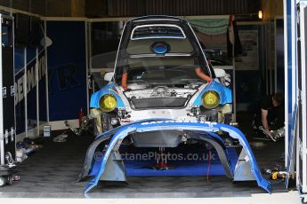 2010 Le Mans 24 Hour (24 Heures du Mans), 11th June 2010. Felbermayer-Proton - Porsche 997 GT3 RSR garage. Digital ref : CB1D2016