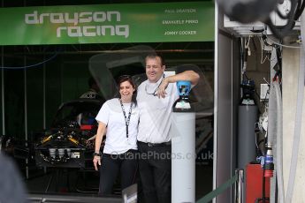 2010 Le Mans 24 Hour (24 Heures du Mans), 11th June 2010. Drayson racing garage. Digital ref : CB1D2039