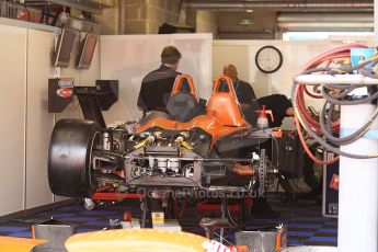 2010 Le Mans 24 Hour (24 Heures du Mans), 11th June 2010. Michael Lewis Autocon - Lolo B06/10-AER garage. Digital ref : CB1D2066