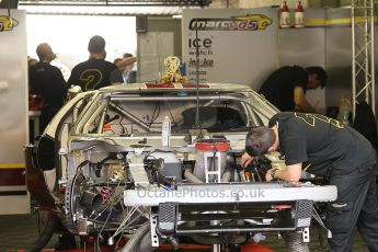2010 Le Mans 24 Hour (24 Heures du Mans), 11th June 2010. Marc VDS Racing - Ford GT garage. Digital ref : CB1D2102
