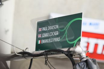 2010 Le Mans 24 Hour (24 Heures du Mans), 11th June 2010. Drayson racing garage. Digital ref : CB1D2119