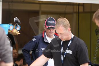 2010 Le Mans 24 Hour (24 Heures du Mans), 11th June 2010. Beechdean Mansell garage. Digital ref : CB1D2130