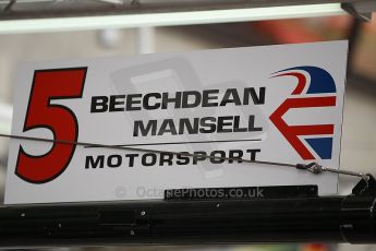 2010 Le Mans 24 Hour (24 Heures du Mans), 11th June 2010. Beechdeen Mansell garage. Digital ref : CB1D2147