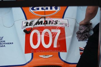 2010 Le Mans 24 Hour (24 Heures du Mans), 11th June 2010. Aston Martin Racing - Lola B09/60-Aston Martin garage. Digital ref : CB1D2160
