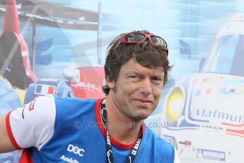 2010 Le Mans 24 Hour (24 Heures du Mans), 11th June 2010. AIM Team Oreca - Didier Andre in the paddock. Digital ref : CB1D2174