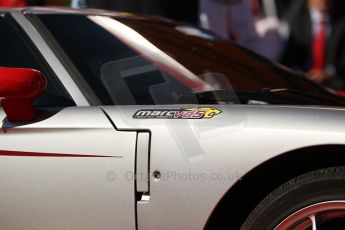 2010 Le Mans 24 Hour (24 Heures du Mans), 11th June 2010. Drivers' parade, Ford GT. Digital ref : CB1D3173
