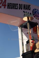 2010 Le Mans 24 Hour (24 Heures du Mans), 11th June 2010. Drivers' parade - The winners' trophy. Digital ref : CB1D2373