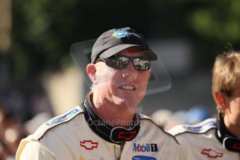2010 Le Mans 24 Hour (24 Heures du Mans), 11th June 2010. Drivers' parade. Corvette Racing - Johnny O'Connell. Digital ref : CB1D2393