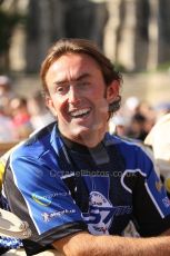 2010 Le Mans 24 Hour (24 Heures du Mans), 11th June 2010. Drivers' parade. Corvette Racing - Olivier Beretta. Digital ref : CB1D2413