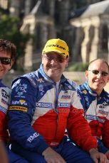 2010 Le Mans 24 Hour (24 Heures du Mans), 11th June 2010. Drivers' parade. Ray Mallock Ltd - Mike Newton, Andy Wallace. Digital ref : CB1D2459