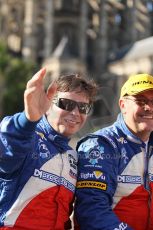 2010 Le Mans 24 Hour (24 Heures du Mans), 11th June 2010. Drivers' parade. Ray Mallock Ltd - Thomas Erdos, Mike Newton. Digital ref : CB1D2462