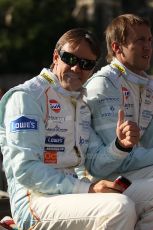 2010 Le Mans 24 Hour (24 Heures du Mans), 11th June 2010. Drivers' parade. Aston Martin Racing - Adrian Fernandez. Digital ref : CB1D2492