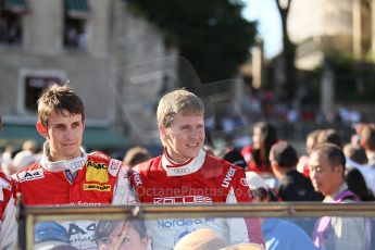 2010 Le Mans 24 Hour (24 Heures du Mans), 11th June 2010. Drivers' parade. Kolles - Oliver Jarvis, Christian Bakkerud. Digital ref : CB1D2525