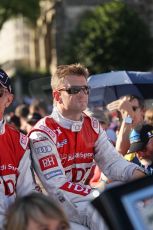 2010 Le Mans 24 Hour (24 Heures du Mans), 11th June 2010. Drivers' parade. Audi Sport Team Joest - Allan McNish. Digital ref : CB1D2541