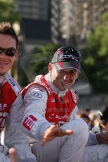 2010 Le Mans 24 Hour (24 Heures du Mans), 11th June 2010. Drivers' parade. Audi Sport Team Joest - Marcel Fassler. Digital ref : CB1D2566