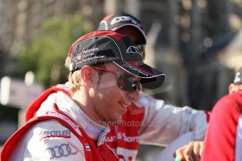 2010 Le Mans 24 Hour (24 Heures du Mans), 11th June 2010. Drivers' parade. Audi Sport North America - Tomas Bernhard. Digital ref : CB1D2581