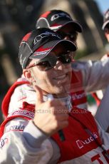 2010 Le Mans 24 Hour (24 Heures du Mans), 11th June 2010. Drivers' parade. Audi Sport North America - Tomas Bernhard. Digital ref : CB1D2586