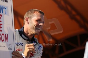 2010 Le Mans 24 Hour (24 Heures du Mans), 11th June 2010. Drivers' parade. Team Peugeot Total - Alexander Wurz. Digital ref : CB1D2620