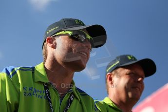 2010 Le Mans 24 Hour (24 Heures du Mans), 11th June 2010. Drivers' parade. Risi Competizione Niclas Jonsson. Digital ref : CB1D2673