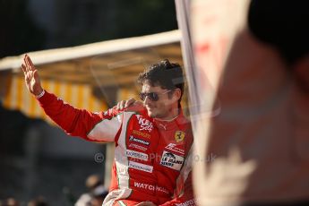 2010 Le Mans 24 Hour (24 Heures du Mans), 11th June 2010. Drivers' parade. AF Corse SRL - Giancarlo Fisichella. Digital ref : CB1D2678