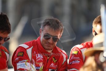 2010 Le Mans 24 Hour (24 Heures du Mans), 11th June 2010. Drivers' parade. AF Corse SRL - Jean Alesi. Digital ref : CB1D2683