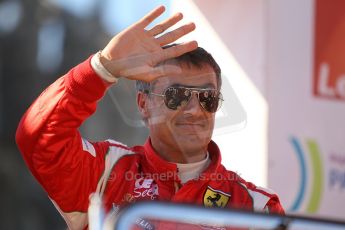 2010 Le Mans 24 Hour (24 Heures du Mans), 11th June 2010. Drivers' parade. AF Corse SRL - Jean Alesi. Digital ref : CB1D2686