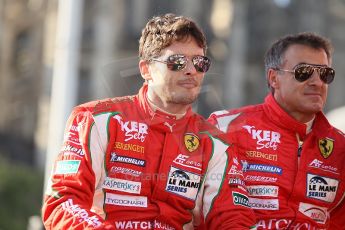 2010 Le Mans 24 Hour (24 Heures du Mans), 11th June 2010. Drivers' parade. AF Corse SRL - Giancarlo Fisichella. Digital ref : CB1D2692