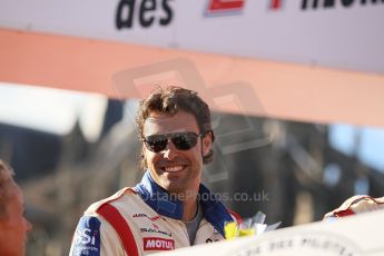 2010 Le Mans 24 Hour (24 Heures du Mans), 11th June 2010. Drivers' parade. Larbre Competition - Gabriele Gardel. Digital ref : CB1D2746