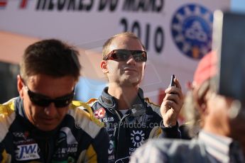 2010 Le Mans 24 Hour (24 Heures du Mans), 11th June 2010. Drivers' parade. Luc Aphand Aventures - Xavier Maassen. Digital ref : CB1D2756