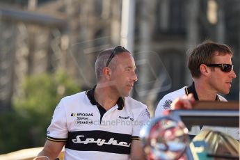 2010 Le Mans 24 Hour (24 Heures du Mans), 11th June 2010. Drivers' parade. Spyker Suadron - Tom Coronel. Digital ref : CB1D2767